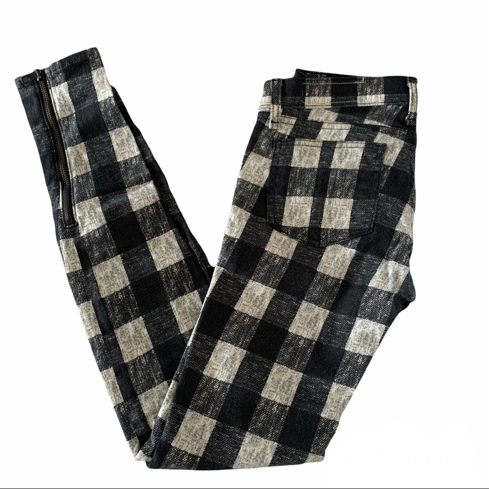 Rag & Bone White Buffalo Print Skinny Jean Size 25
